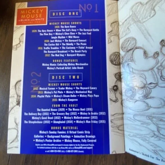 Walt Disney Treasures Mickey Mouse in Black and White DVD Volume Two 1928-1935 - Picture 10 of 11